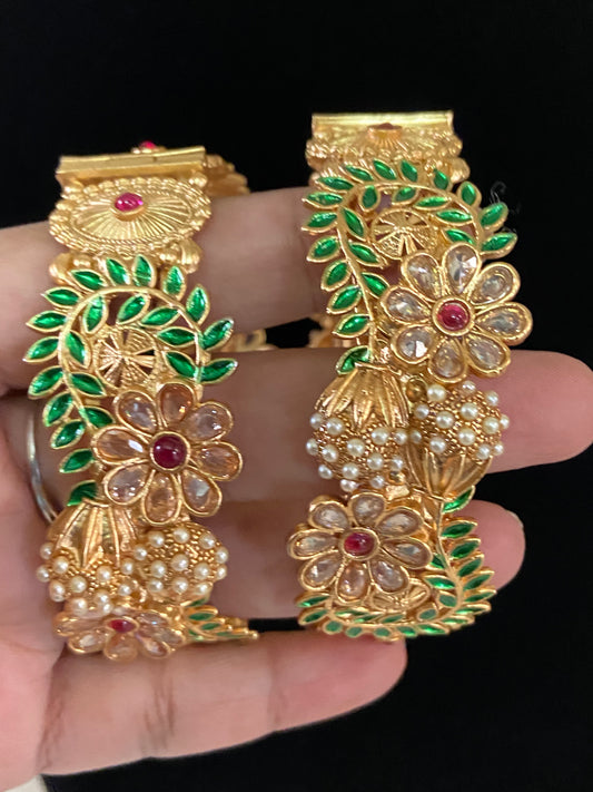 Menakari Antique Bangles | Openable Bangles