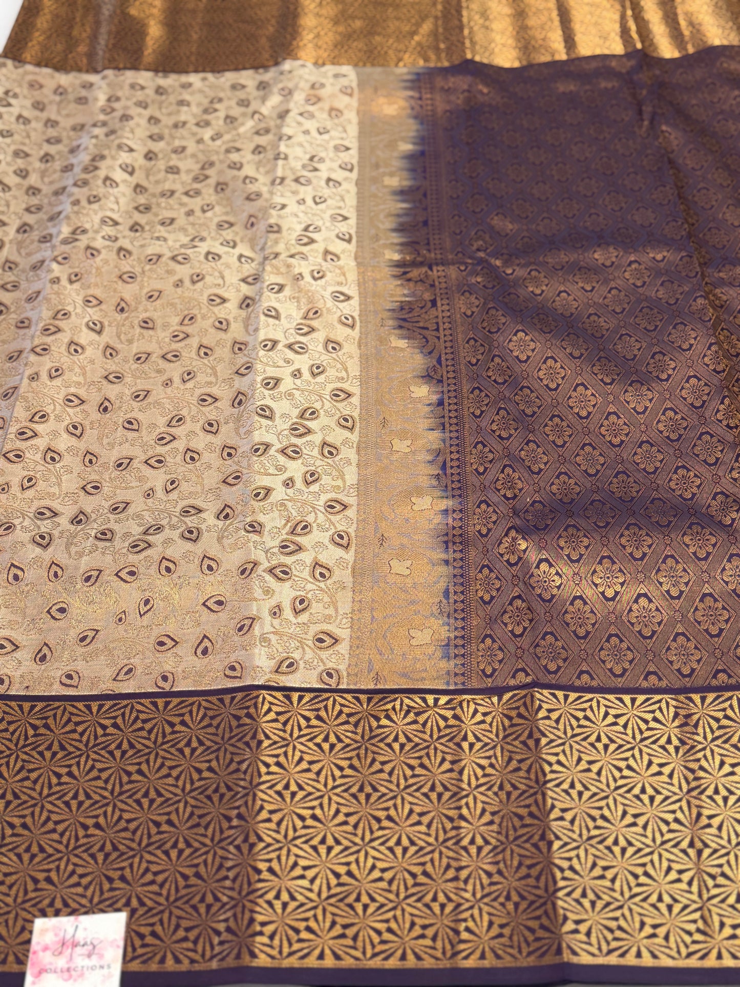 South Indian Kanjivaram Silk Saree | Kanjivaram Pattu Saree | Indian Traditional Saree | Bridal Saree
