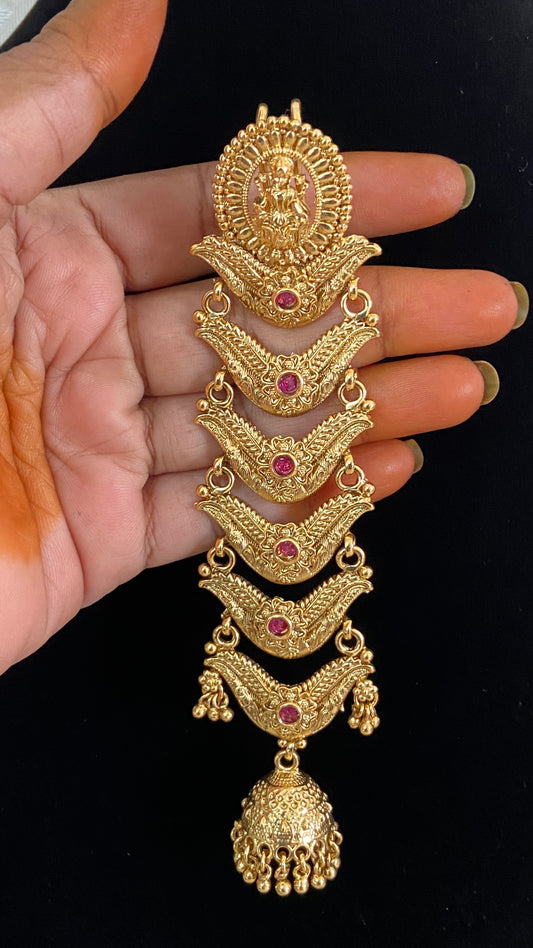 Antique Jumki Hair Accessories | Hair Choti | Traditional Indian Jewelry