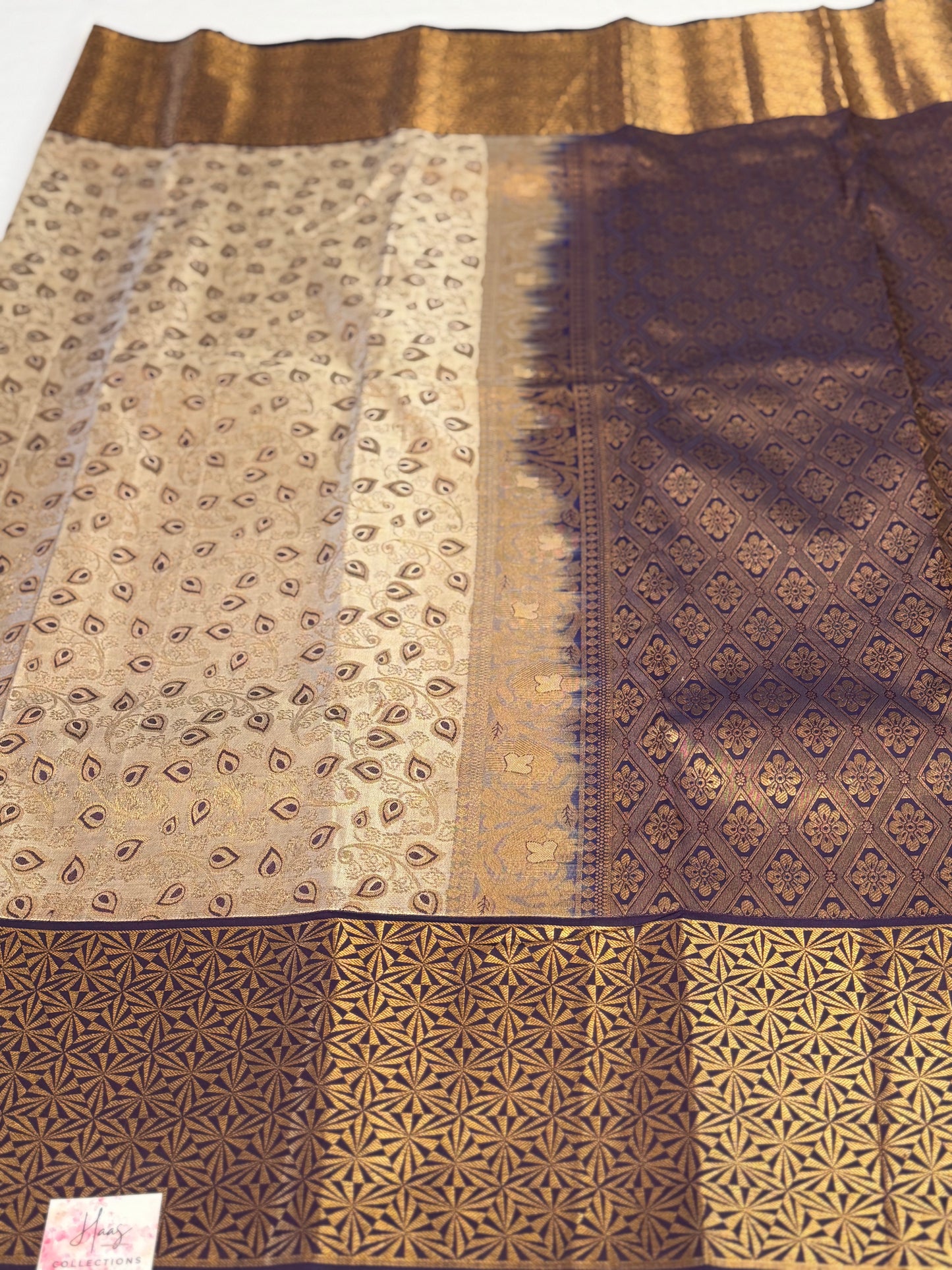 South Indian Kanjivaram Silk Saree | Kanjivaram Pattu Saree | Indian Traditional Saree | Bridal Saree