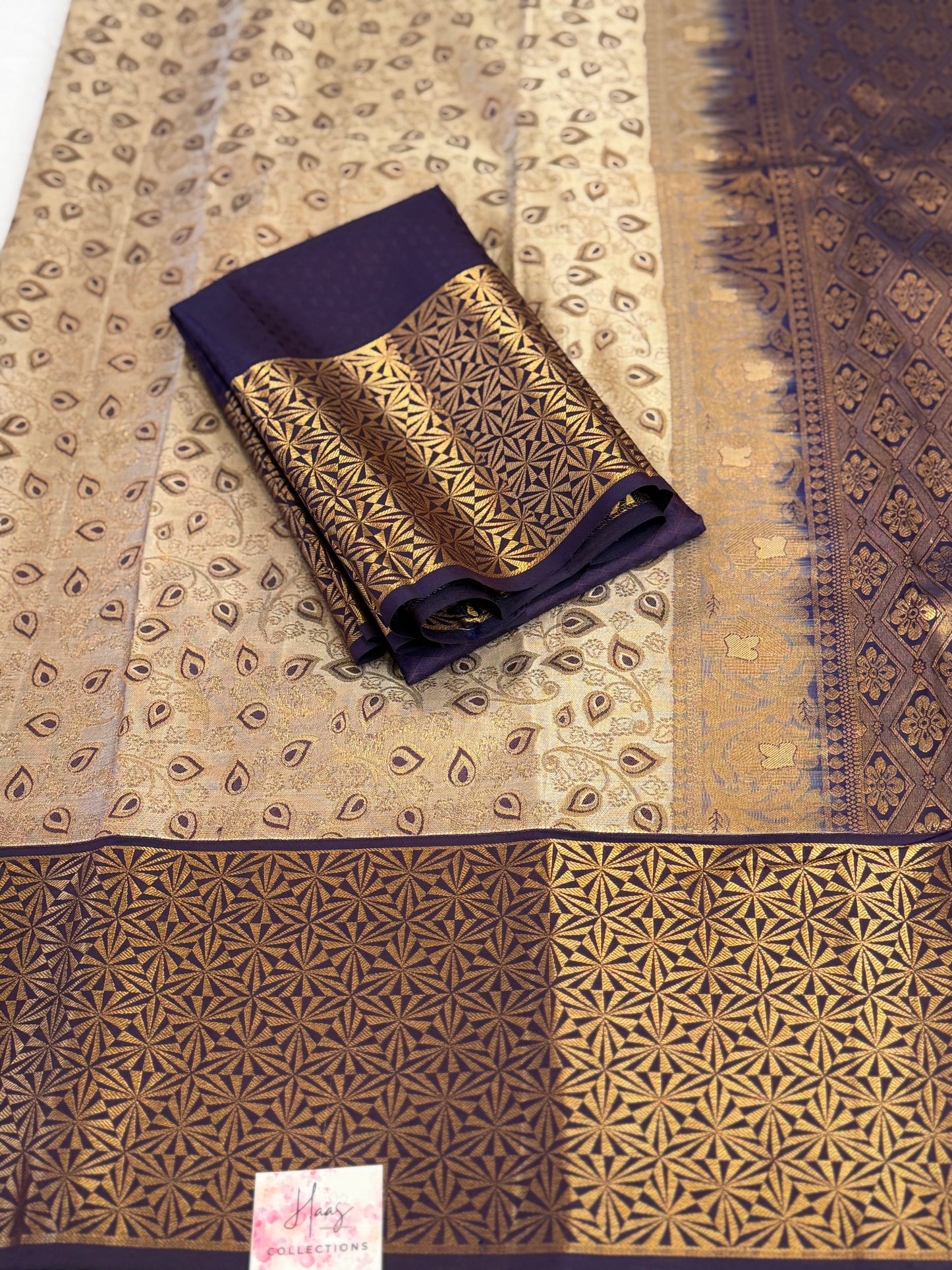 South Indian Kanjivaram Silk Saree | Kanjivaram Pattu Saree | Indian Traditional Saree | Bridal Saree