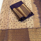 South Indian Kanjivaram Silk Saree | Kanjivaram Pattu Saree | Indian Traditional Saree | Bridal Saree