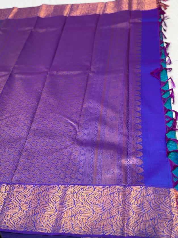 Kanchi Pattu Saree | Indian Traditional Kanjivaram Silk Saree | Bridal Saree