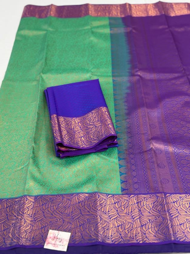 Kanchi Pattu Saree | Indian Traditional Kanjivaram Silk Saree | Bridal Saree