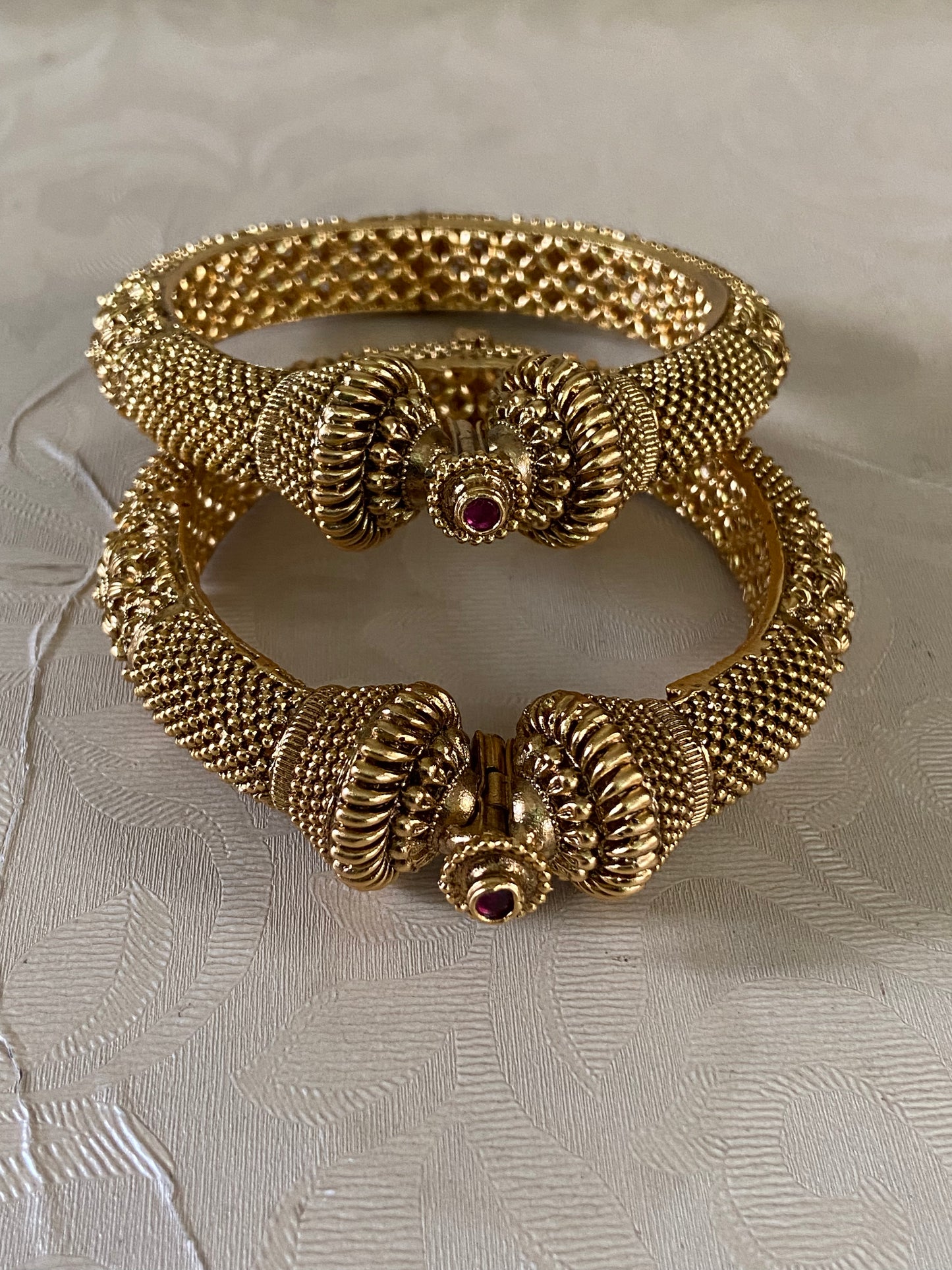 Traditional Antique Bangles | Temple Inspired Kadas