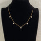 AD Flower Drop Mangalasutra | Simple Black Beads Necklace