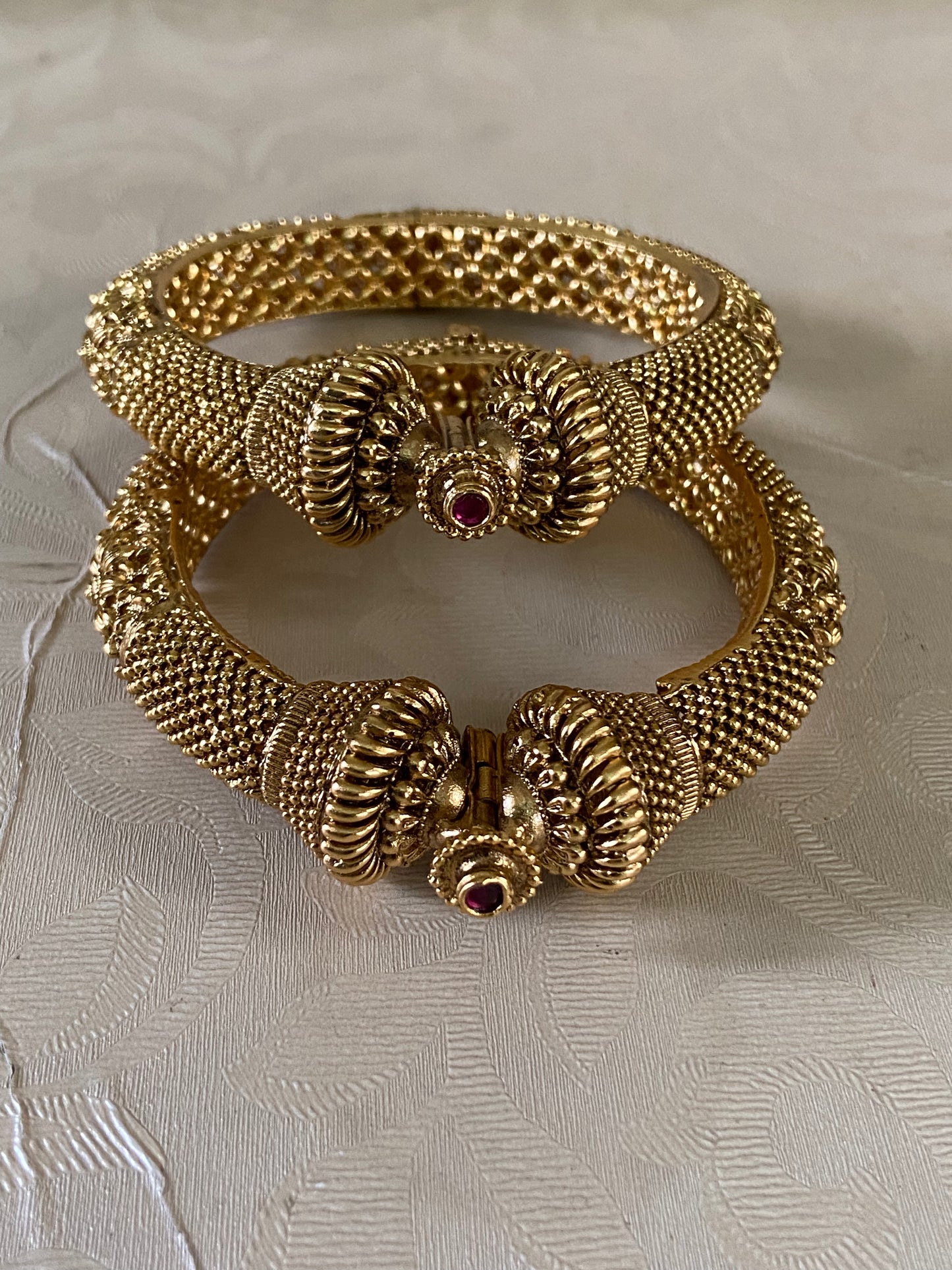 Traditional Antique Bangles | Temple Inspired Kadas