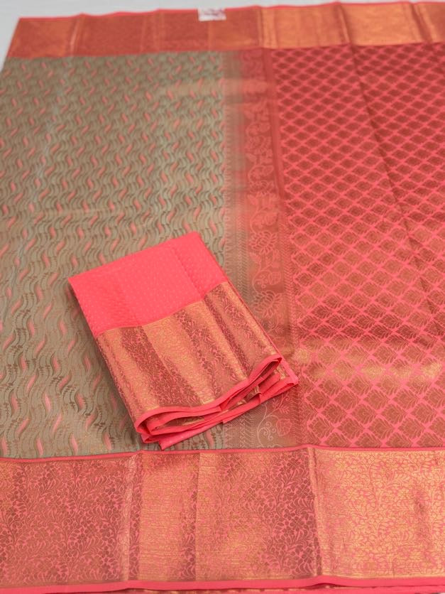 Kanjivaram Silk Saree | Indian Traditional Kanchi Silk Saree | Bridal Saree