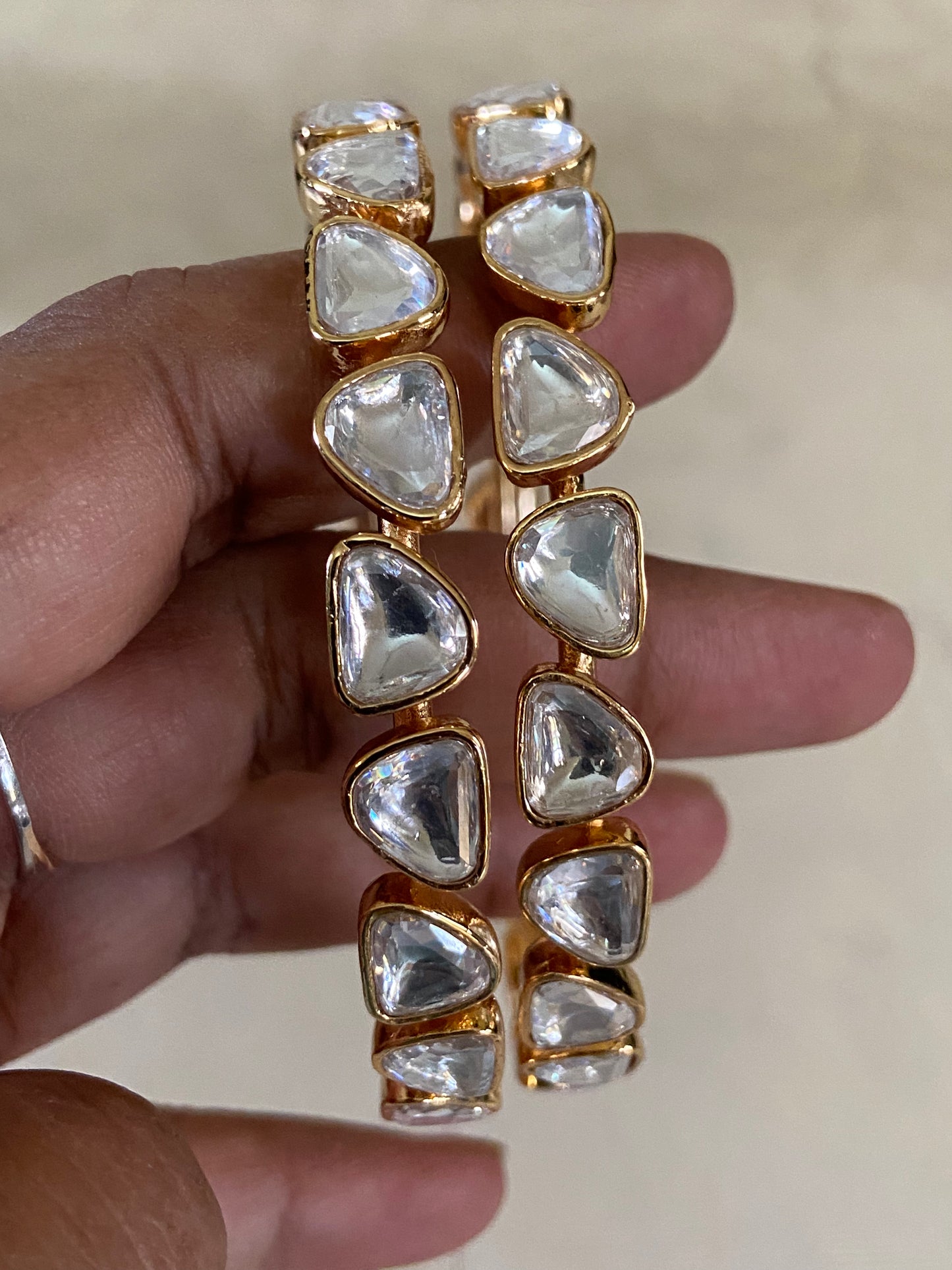 Polki Kundan Bangles | Indian Bangles In USA