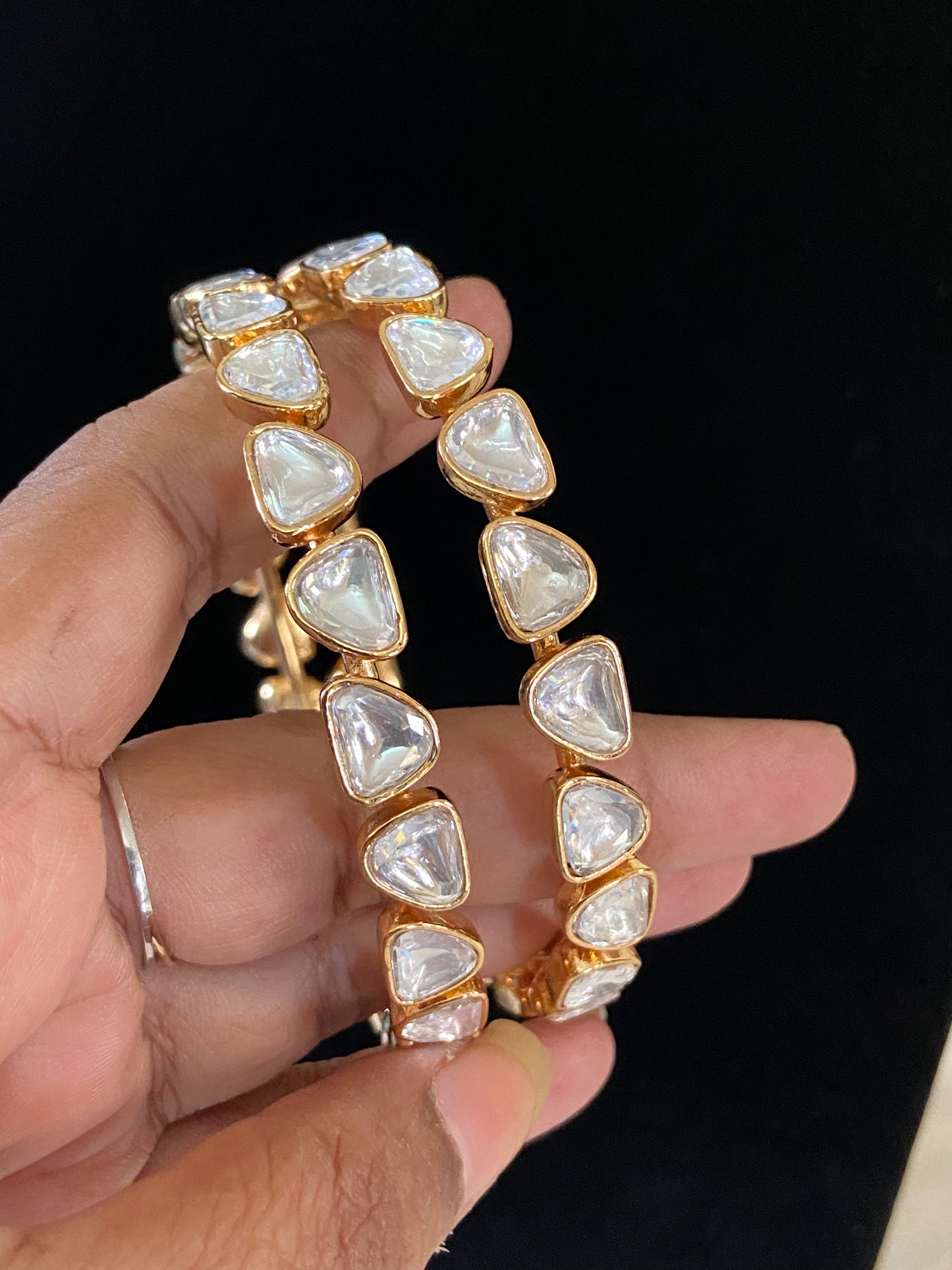 Polki Kundan Bangles | Indian Bangles In USA