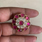 Kundan Finger Ring | Adjustble Finger Ring