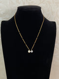 AD Pendant Antique Mangalasutra | Indian Black Beads Necklace