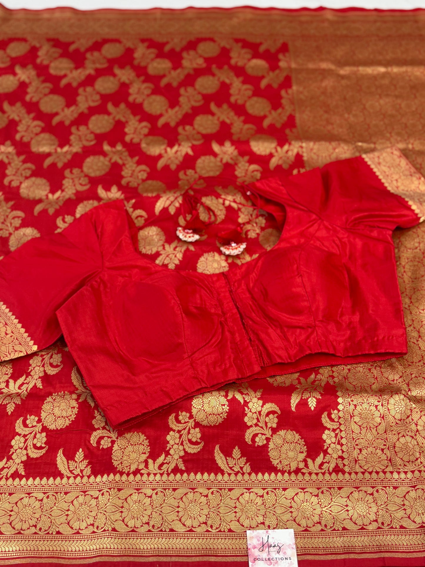 Pure Banaras Jaal Saree | Traditional Indian Sarres In USA | Silk Mark Certified Saree