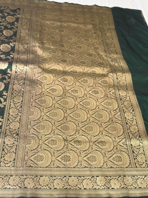 Pure Banaras Jaal Saree | Traditional Indian Sarres In USA |  Silk Mark Certified Saree