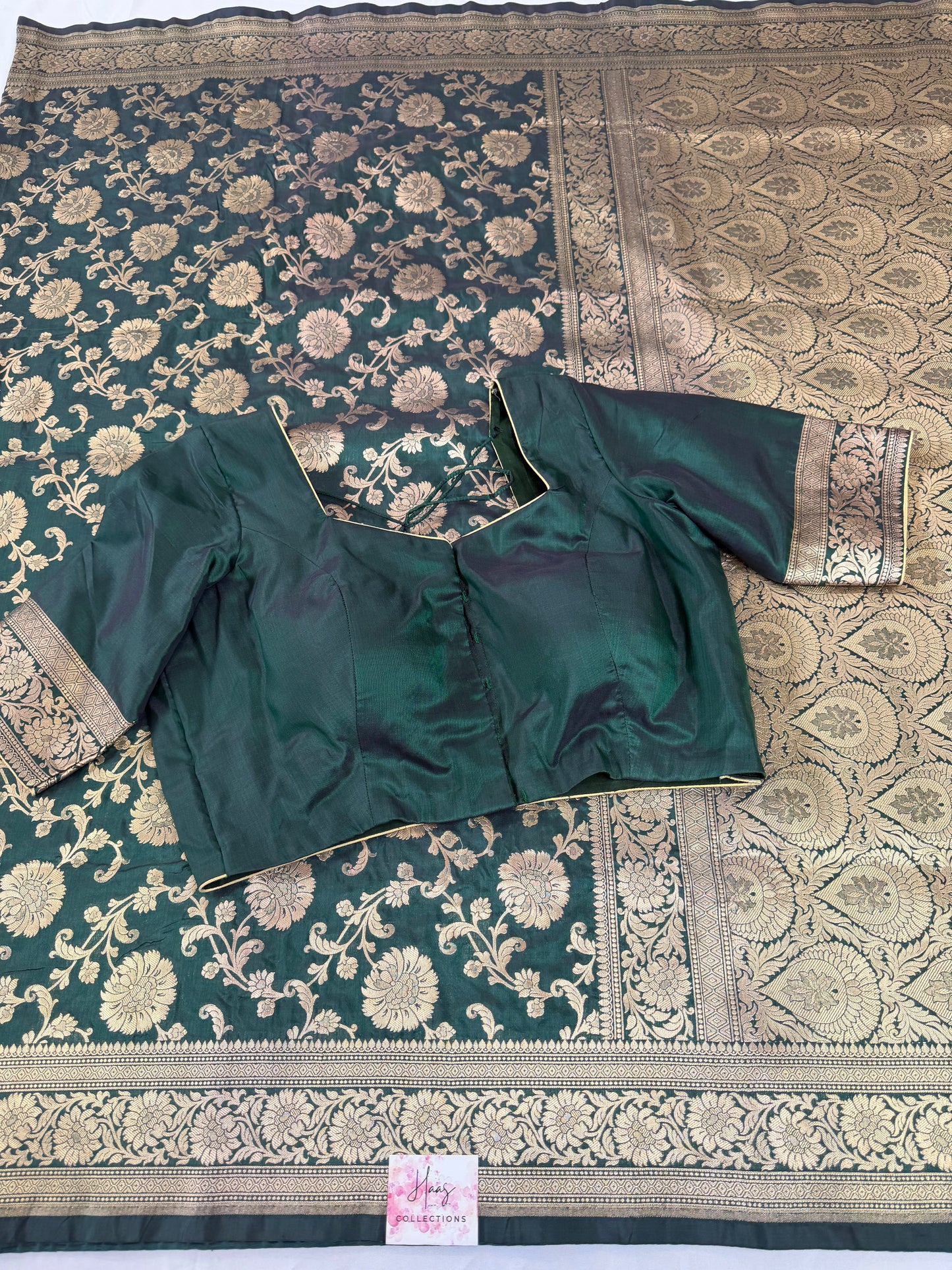 Pure Banaras Jaal Saree | Traditional Indian Sarres In USA |  Silk Mark Certified Saree