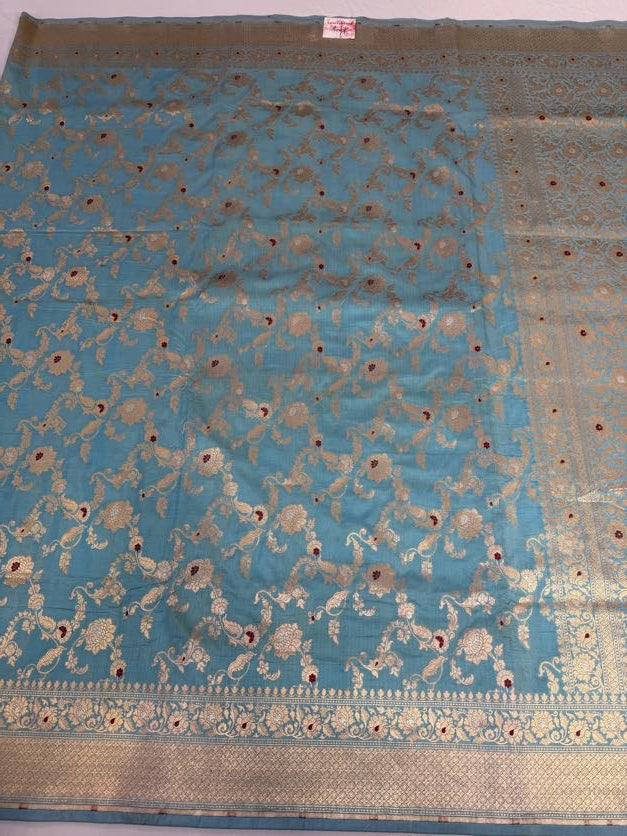 Pure Banaras Jaal Saree | Silk mark certified saree | Sarees in USA