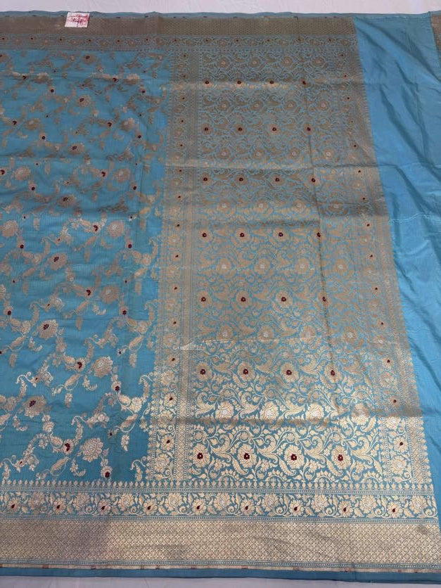 Pure Banaras Jaal Saree | Silk mark certified saree | Sarees in USA