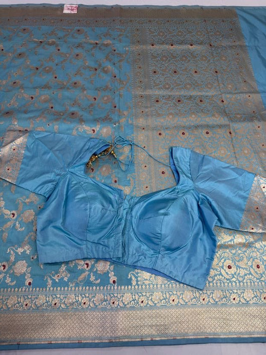 Pure Banaras Jaal Saree | Silk mark certified saree | Sarees in USA