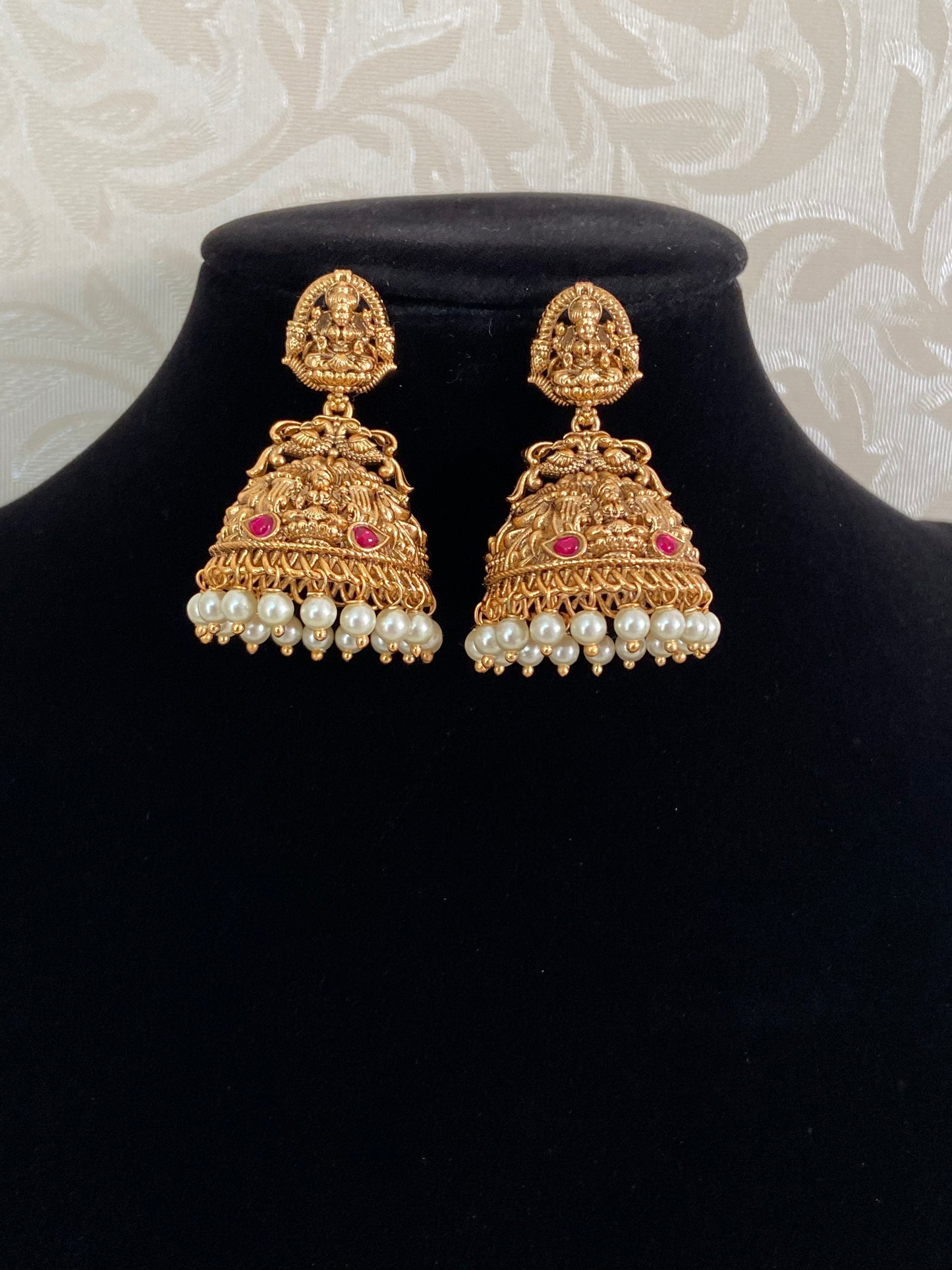 Traditional Temple Jumki Earrings | Indian Earrings | Gift Idea