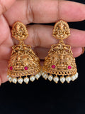 Traditional Temple Jumki Earrings | Indian Earrings | Gift Idea