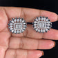 AD Rhodium Tops | Indian Stud Earrings