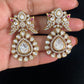 Victorian moissanite Peacock Earrings | Indian Jewelry In USA