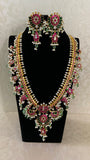 Jadau kundan guttapusalu long necklace | Guttapusalu long necklace | Bridal jewellery | Indian wedding jewellery