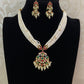 Ahamadabadi Kundan Necklace Set | Handmade jewelry | Indian jewelry in USA