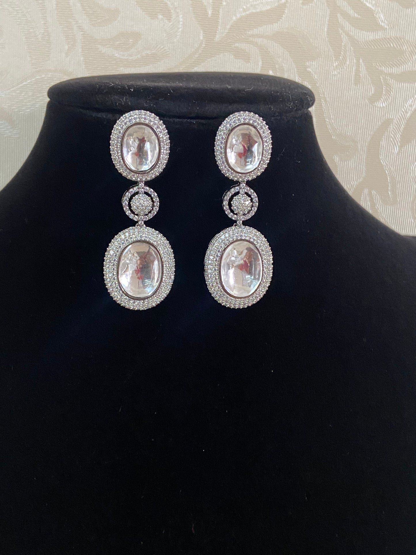 Classic premium Polki Earrings | Indian Earrings