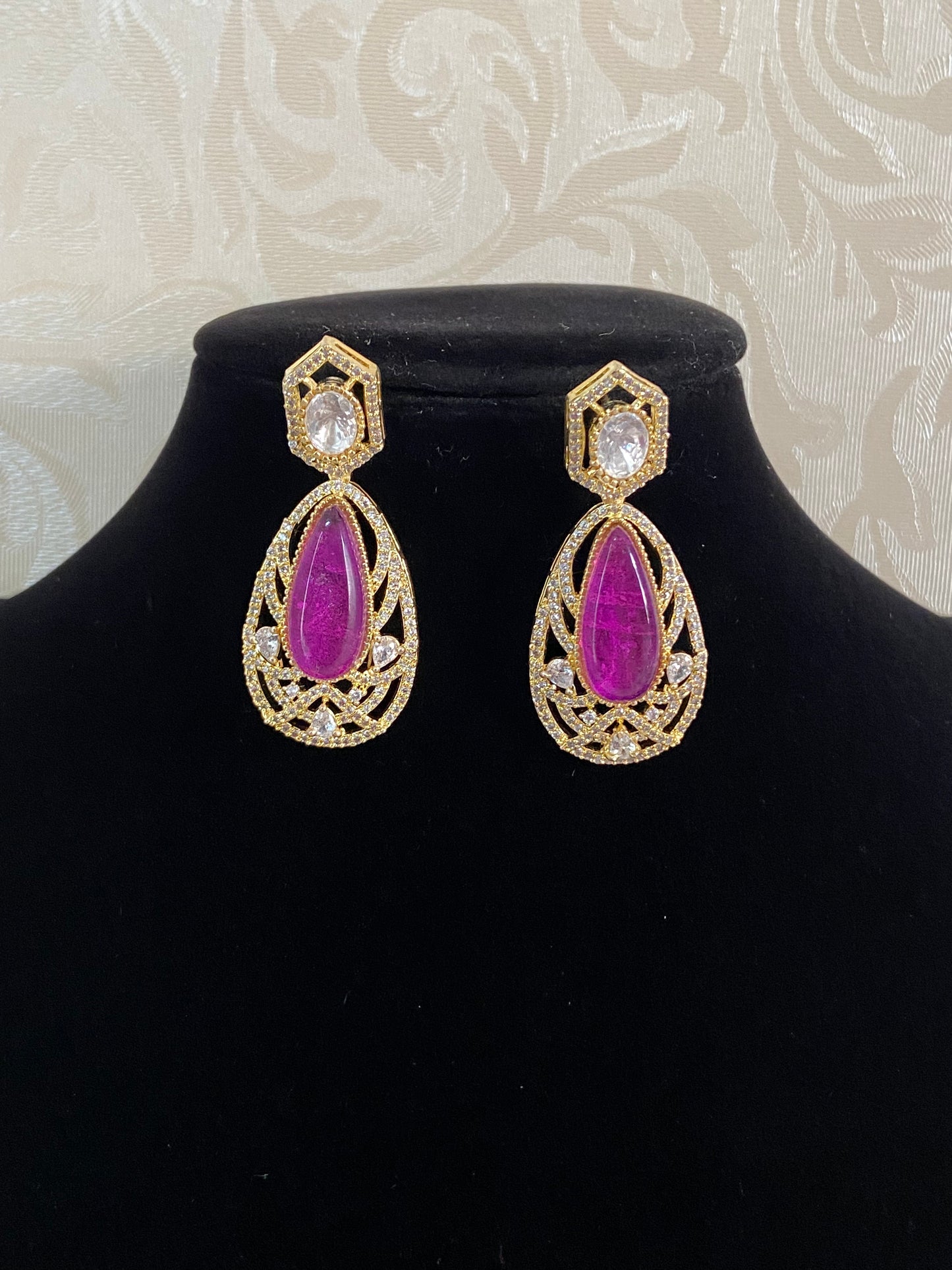 AD Kundan Earrings | Indian JewelryIn USA