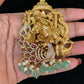 CZ Antique Ganesh Pendant | Traditional Temple Jewelry In USA