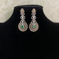 AD 2Tone Classic Earrings | Indian Earrings | Gift Idea