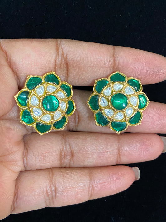 Jadau kundan Earrings | Indian Earrings