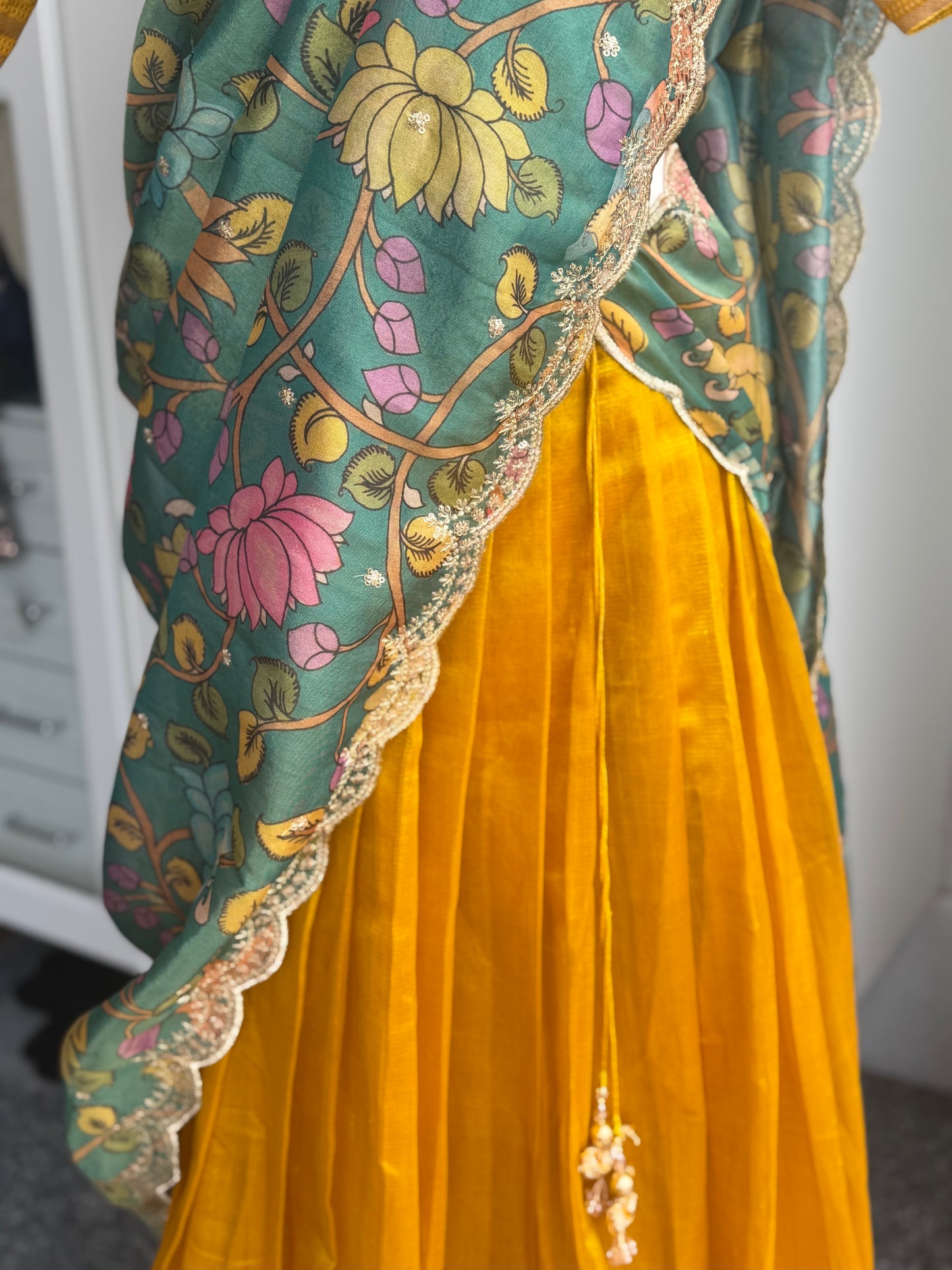 Teens Managalgiri Lehanga set | Langa Voni | Girls Ethnic Wear