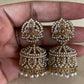 Antique  Pearl Jumki Earrings | Indian Earrings In USA