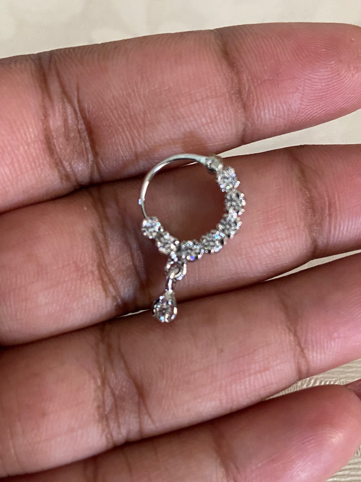 CZ Nose Ring | Indian Jewelry In USA