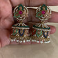 Antique  Pearl Jumki Earrings | Indian Earrings In USA