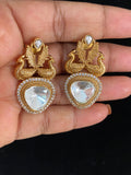 Contemporary Earrings | Antique Polki Kundan Earrings | Gift Idea