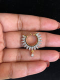 AD Two Tone Nose Ring |  Indian Septum Ring