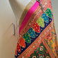 Multi Colors Mirror Work Crape Dupatta