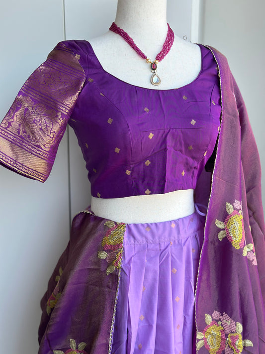 Teens Gadwal lehanga | Partwear lehanga | Lehanga voni