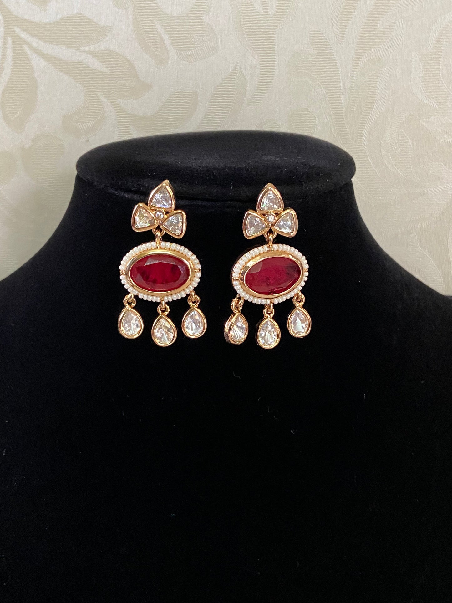 Polki Kundan Earrings | Indian Earrings |  Gift Idea