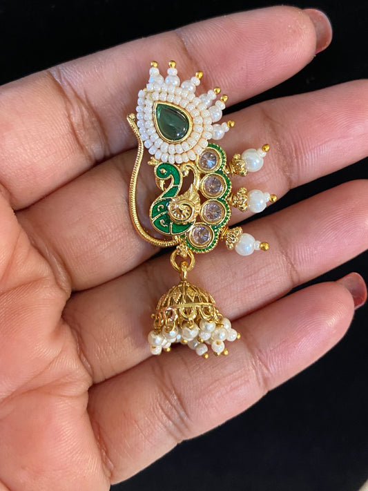 Marati Jumki Nose Ring | Indian Traditional Nose Ring