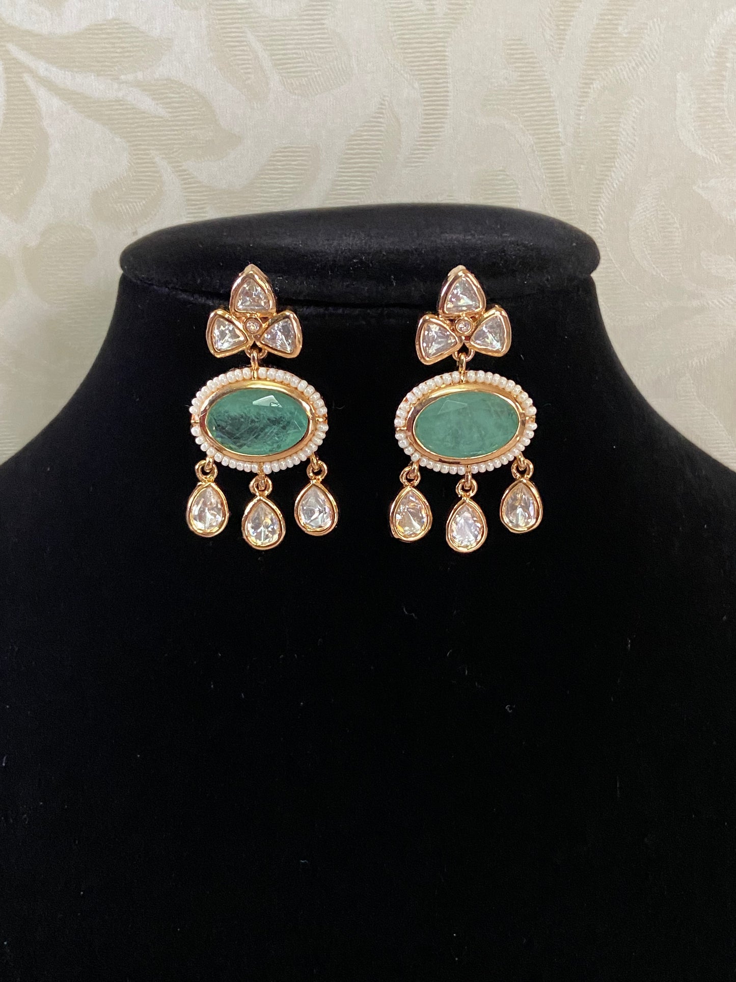 Polki Kundan Earrings | Indian Earrings |  Gift Idea