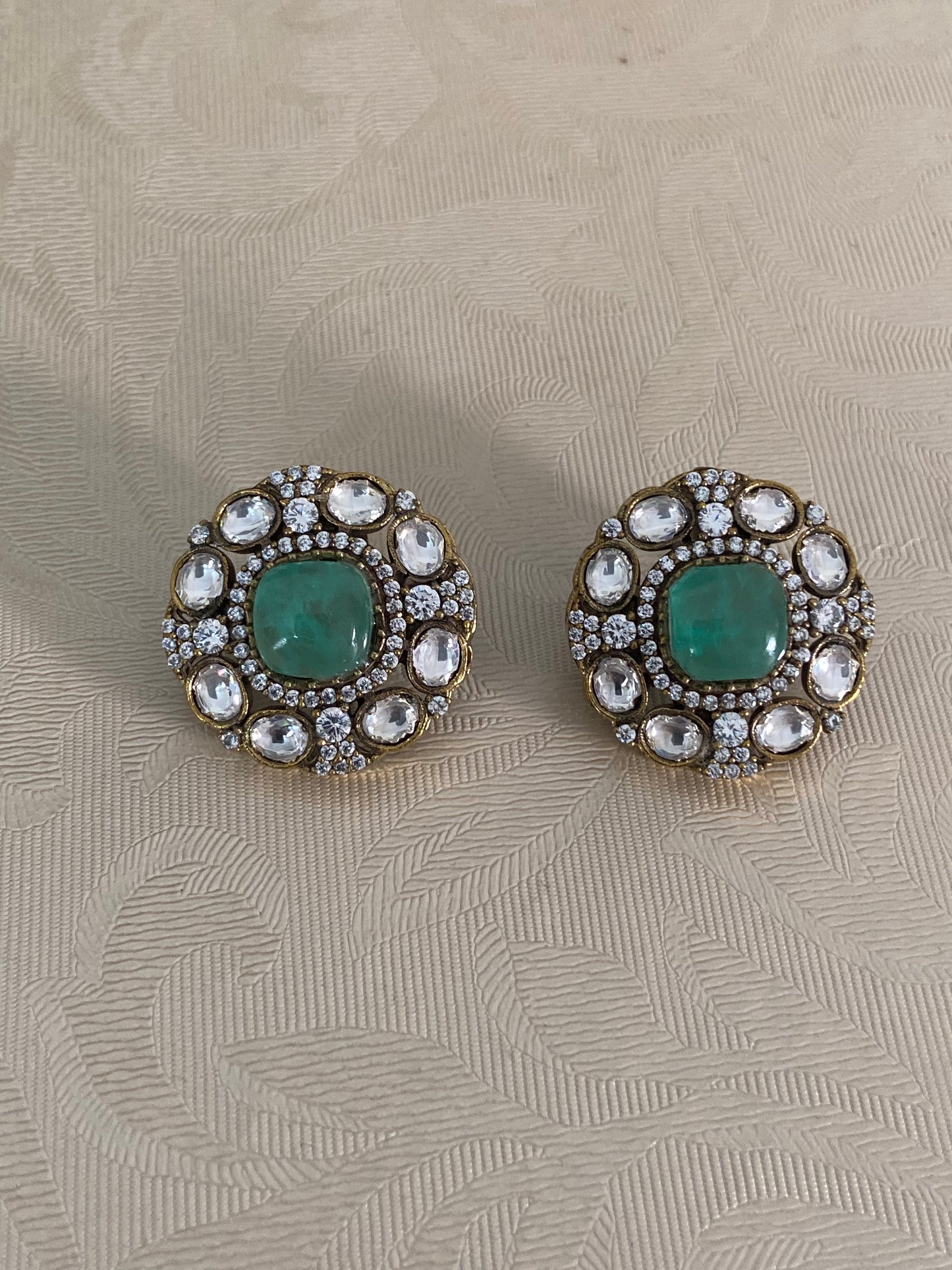 AD Kundan Studs | Indian Earrings In USA