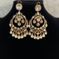 Moissanite Chandbali Earrings | Indian Jewelry In USA | bridal earrings| premium quality earrings