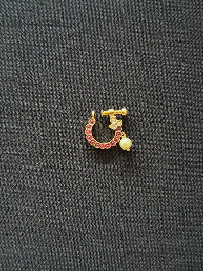 Nose ring | Indian jewelry | Bridal jewelry
