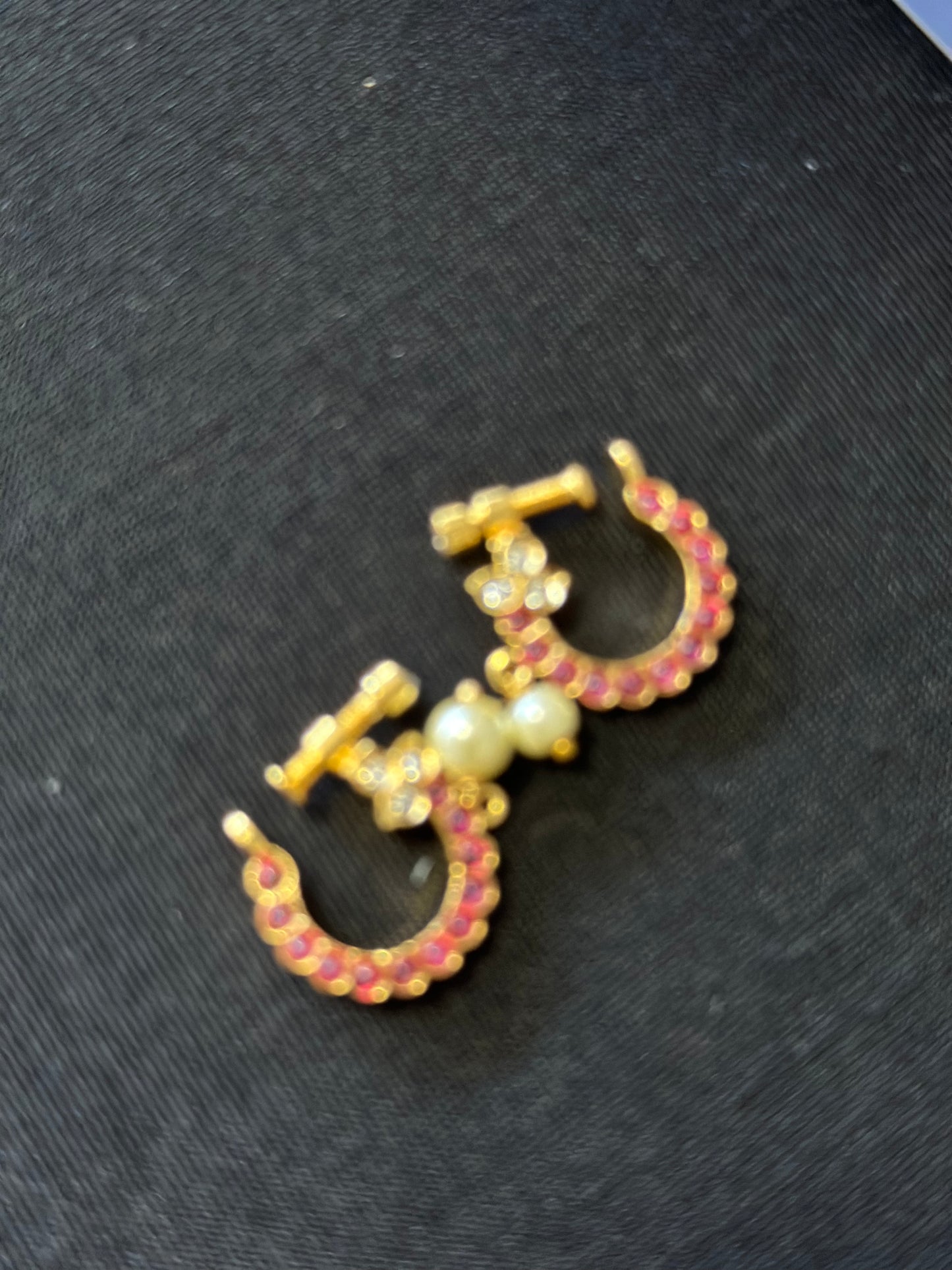 Nose ring | Indian jewelry | Bridal jewelry