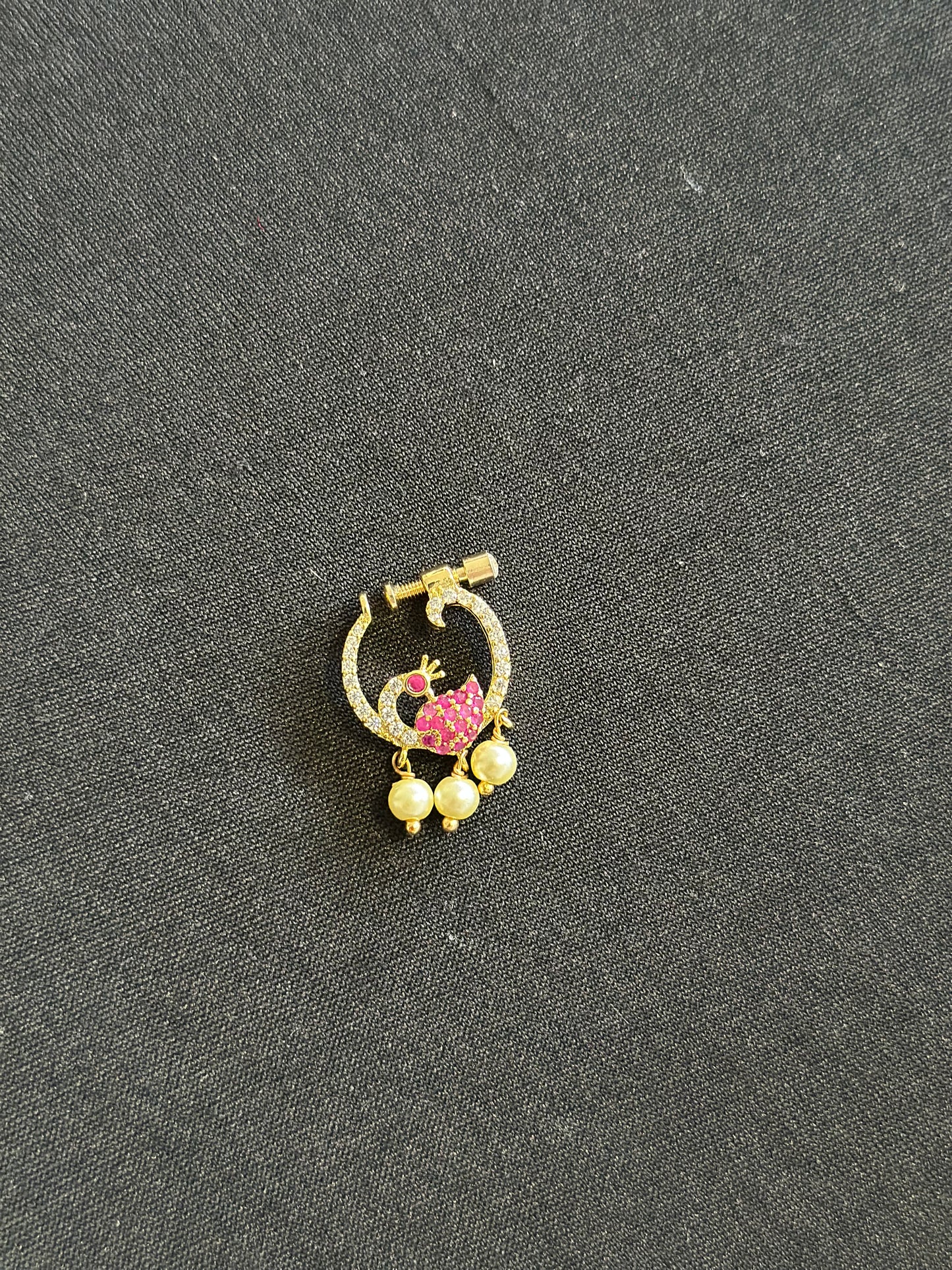 AD Nose Ring | Indian jewelry | Traditional jewelry