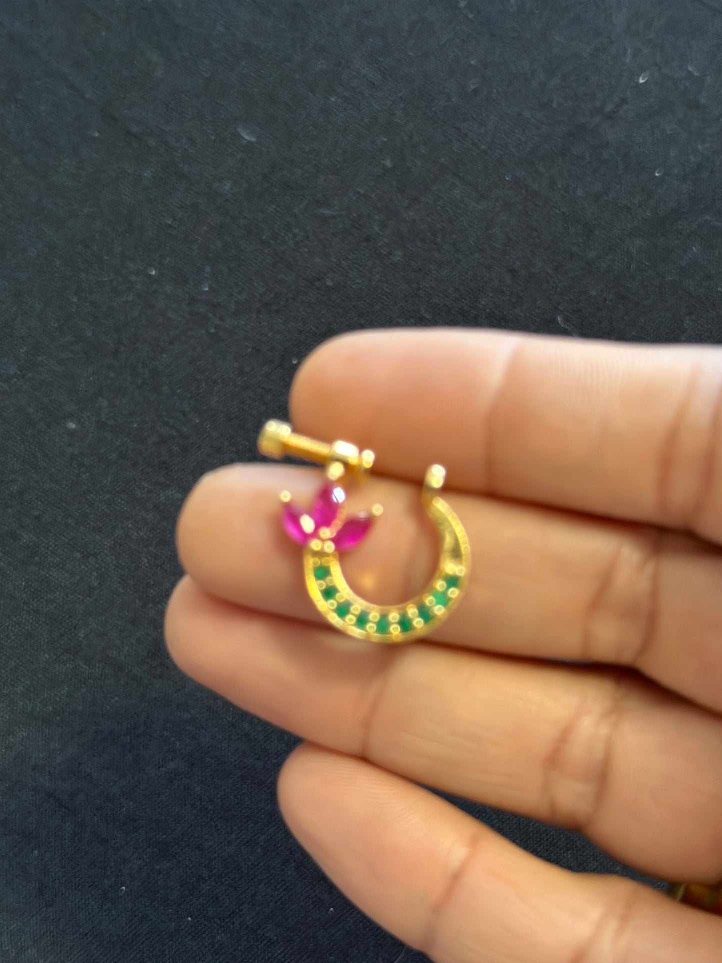 Nose Ring | Indian jewelry | Bridal jewelry